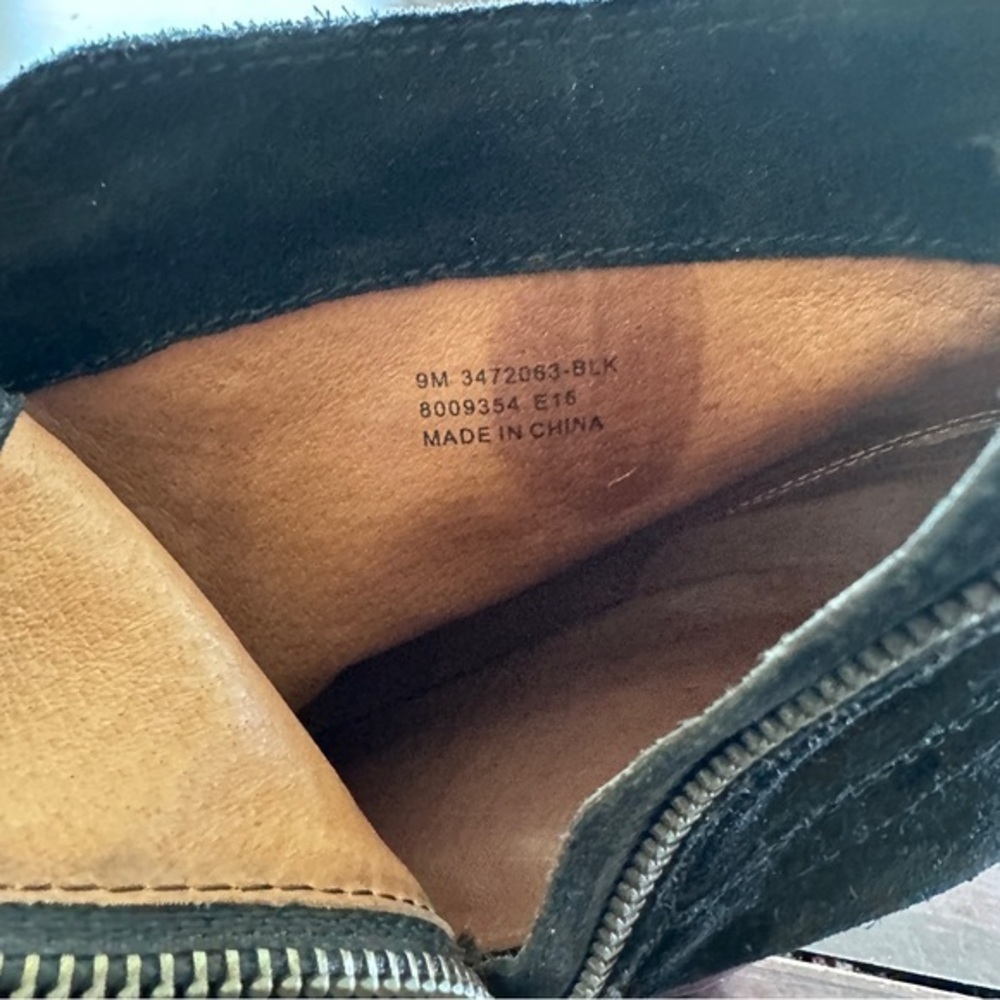 Frye Renee Suede black women’s Size 9 - Picture 6 of 11